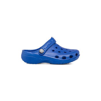 Sabot traforate blu da bambino De@de, Scarpe Bambini, SKU p463000010, Immagine 0